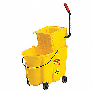 Wet Mops, Squeegees, and Buckets