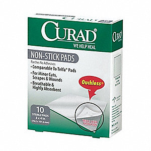 First Aid Gauze, Pads and Wraps