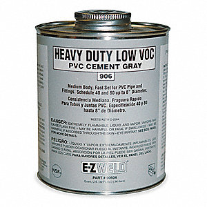 Pipe Cements and Cleaners