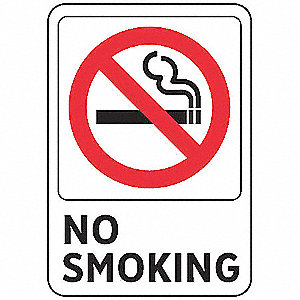 No Smoking Signs