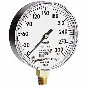 Dial Pressure and Vacuum Gauges