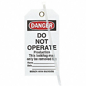 OSHA Safety Tags