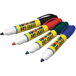 LACO MARKAL 96572, MARKER-WHITEBOARD BLUE - DURA-INK DRY ERASE MARKER 96572