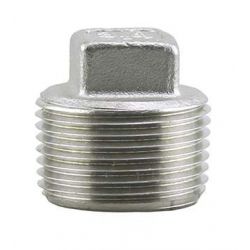BOSHART INDUSTRIES SSH316P-20, PLUG TYPE 316 2" - STAINLESS STEEL CLASS 150 SSH316P-20