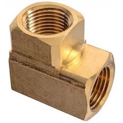 PAULIN / DOMINION FITTINGS D100-D, PARKER FTG. UNION ELBOW PIPE - 2200P-8-8 BRASS 1/2" X 1/2" D100-D