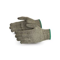 SUPERIOR GLOVE S13KF9, GLOVE-DEXTERITY KEVLAR KNIT - SILICA INFUSED FIBRES SIZE 9 S13KF9