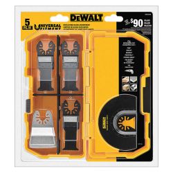 DEWALT DWA4216, BLADE-OSCILLATING 5 PC SET DWA4216
