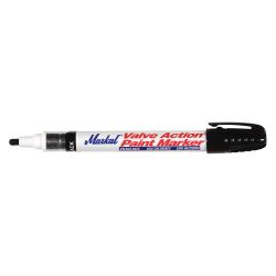 LACO MARKAL 096823, MARKER-FELT TIP PAINT MARKER - BLACK VALVE ACTION 096823