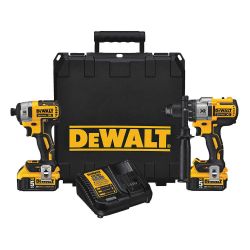 COMBO KIT-20V LI-ION 2 TOOL - 1/2 HAMMERDRILL-1/4 IMPACT DR