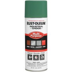 RUST-OLEUM 202211, PAINT-IC ENAMEL FASTDRY 16 OZ - AEROSOL GLOSS MACHINERY GREEN 202211