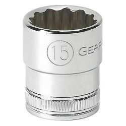 APEX GEARWRENCH 80376, SOCKET-STANDARD LENGTH 6PT - 8MM 3/8 DRIVE 80376
