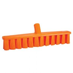 UST PUSH BROOM-MEDIUM 16" - ORANGE