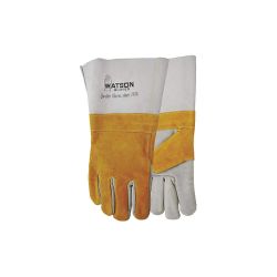 GLOVE PREM SPLIT LEATHER LINED - GAUNTLET CUFF SMALL