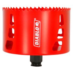 FREUD DIABLO DHS4125, HOLESAW-WELDED EDGE 4-1/8" - HS 60MM LONG DHS4125