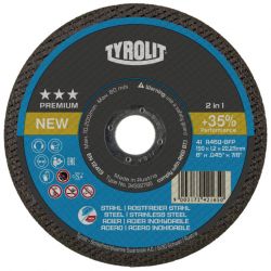 TYROLIT 920352, WHEEL 7" X 1/16" X 7/8" - ZIP CUT 920352