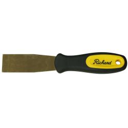 RICHARD RUB151, KNIFE-PUTTY 1-1/4 STIFF - BRASS ERGO GRIP RUB151