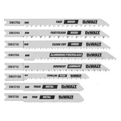 JIG SAW BLADE-ASSORTMENT 8 PC