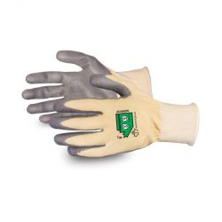 SUPERIOR GLOVE S18KGPU-9, GLOVE-CUT RESISTANT PU PALM - 18GA ASTM 3 DEXTERITY SZ 9 S18KGPU-9