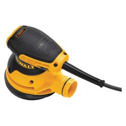 DEWALT DWE6423K, RANDOM ORBIT SANDER 5" - VARIABLE SPEED W/HOOK AND LOOP DWE6423K