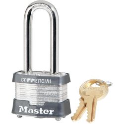 MASTER LOCK 3LH, PADLOCK-LAMINATED STEEL #3-LH - 1-1/2 2" VERTICAL CLEARANCE 3LH