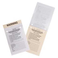 BRADY 86352-, PARKING VIOLATION TAGS - 100/PK 86352-