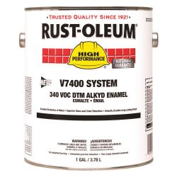 RUST-OLEUM 245474, PAINT-ENAMEL LOW VOC - 1 GAL GLOSS SAFETY BLUE 245474