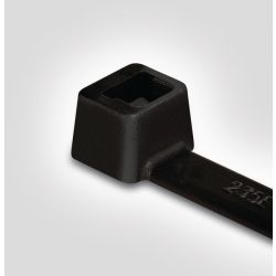 HELLERMANNTYTON T50I-9M4R, NYLON CABLE TIE 11-3/4"NATURAL - 1000/PKG 50 LB T50I-9M4R