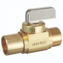 DAHL VALVE LIMITED 521-13-13, VALVE-BRASS 1/2 C X 1/2 C STR 521-13-13