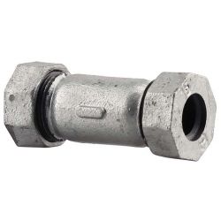 BOSHART INDUSTRIES GCC-05, COMPRESSION COUPLING 1/2 - GALVANIZED GCC-05