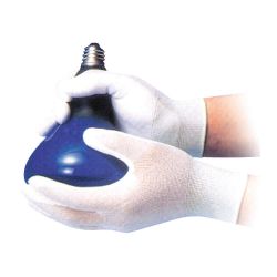 SUPERIOR GLOVE S13PU9, GLOVE-NYLON SEAMLESS KNIT - POLY PALM COATED SIZE 9 S13PU9