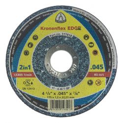 KLINGSPOR 317818, WHEEL 4-1/2 X .045 X 7/8 - CUT OFF TYPE 1 EDGE 317818