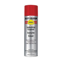 RUST-OLEUM V2163838, PAINT-HARDHAT LSPR 15 OZ - GLOSS SAFETY RED V2163838