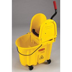 RUBBERMAID 7577-88YW, BUCKET/WRINGER COMBO PACK - 16-32 OZ MOP CAPACITY YELLOW 7577-88YW