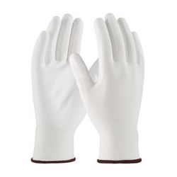 PIP PROTECTIVE IND'L PROD. 33-115/XS-CN, GLOVE-13 GAUGE POLYESTER WHITE - POLY COATED PALM G-TEK SZ XS 33-115/XS-CN
