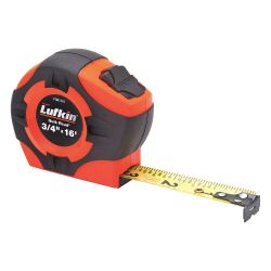 APEX CRESCENT LUFKIN PQR1316N, TAPE-RULE 3/4"X16', - HI-VIZ ORANGE PQR1316N