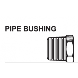 PAULIN / DOMINION FITTINGS DS1010-CA, STEEL PIPE HEX BUSHING MNPT X - FNPT 0102-6-2 3/8"-1/8" DS1010-CA