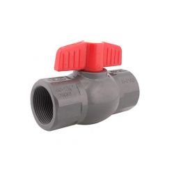 IPEX 052108, BALL VALVE-PVC THREADED - 1-1/4" ECONOMY 052108