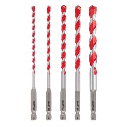 DRILL BIT-MASONRY - HAMRDRILL 5PC KIT