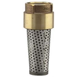 BOSHART INDUSTRIES 17FV125NL, FOOT VALVE-BRASS 1-1/4 - NO LEAD 17FV125NL