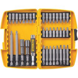 DEWALT DW2173, SCREWDRIVING SET ASSORTED - 37 PC (SQUARE RECESS MIX) DW2173