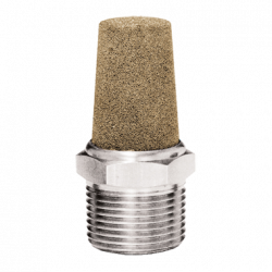 FAIRVIEW BEM-C, MUFFLER-BRASS 3/8" MPT BEM-C