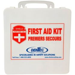 FIRST AID KIT - ONT REG. 10 16-199 EMPLOYEES METAL KIT
