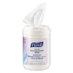 PURELL SANITIZING WIPES - 175/CANNISTER