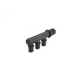 REHAU INDUSTRIES 104867-001, MANIFOLD POLY CLOSED 3 PORT - 3/4" INLET X 1/2 PEX OUTLET 104867-001
