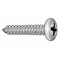 SCREW TAP SS18-8 PAN PH 8X1/2, 100/PK