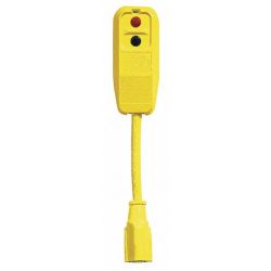 PLUG GFCI 15A 1/2 HP YELLOW