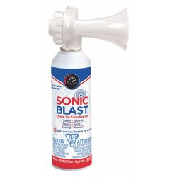 SONIC BLAST HORN,120DB,INDOOR, OUTDOOR