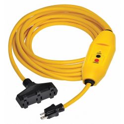 GFCI TRI-CORD 25 FT. AUTO RE SET