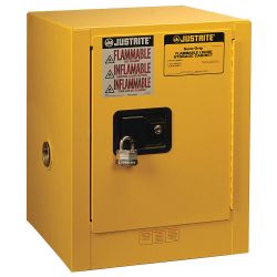 COMPAC SAFETY CABINET, 12 GAL,YELLOW