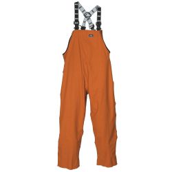 ABBOTSFORD DOUBLE RAIN BIB PANT ORG 2XL